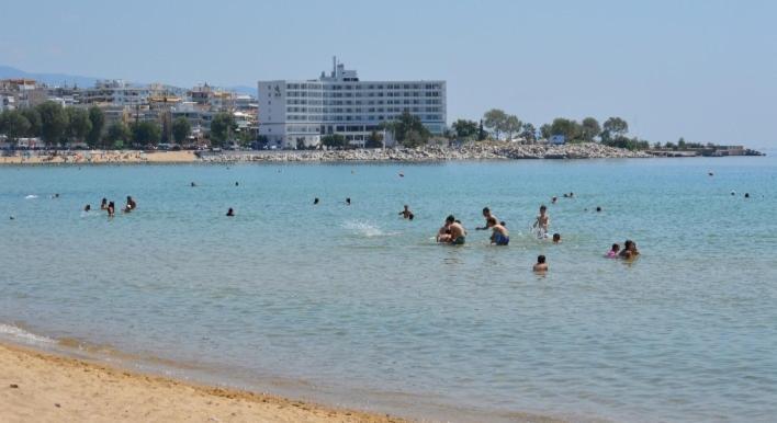 Urban Kalamitsa Beach Appartment Kavala Exterior foto